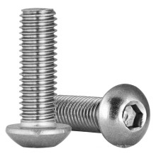 stainless steel hex ISO7380 head mushroom head screw